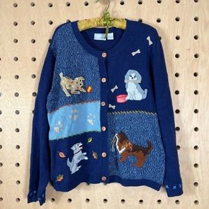 90s dog sweater